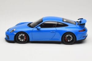 Porsche 911 991.2 GT3 Blue Minichamps 1:18 110067024 Diecast - image 4 of 8