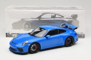 Porsche 911 991.2 GT3 Blue Minichamps 1:18 110067024 Diecast - image 8 of 8