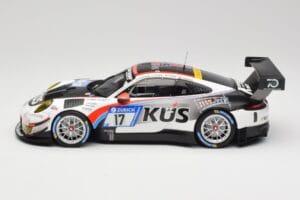 Porsche 911 991.2 GT3 R #17 Kues Team 75 Bernhard M. Christensen / K. Cairoli 24 Hours of Nurburgring 2018 Minichamps 1:18 15 - image 3 of 6