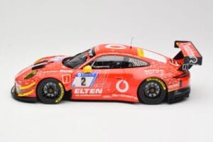 Porsche 911 991.2 GT3 R #2 Team Gigaspeed S. Bockmann 24 Hours of Nurburgring 2018 Minichamps 1:18 155186902 Diecast - image 3 of 6