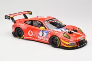 Porsche 911 991.2 GT3 R #2 Team Gigaspeed S. Bockmann 24 Hours of Nurburgring 2018 Minichamps 1:18 155186902 Diecast - image 4 of 6