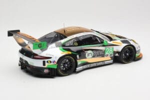 Porsche 911 991.2 GT3 R #28 Alegra Motorsports D. de Quesada / M. Morad Class Winners 24 Hours of Daytona 2017 Minichamps 1:1 - image 2 of 6
