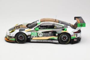 Porsche 911 991.2 GT3 R #28 Alegra Motorsports D. de Quesada / M. Morad Class Winners 24 Hours of Daytona 2017 Minichamps 1:1 - image 3 of 6