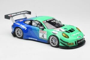Porsche 911 991.2 GT3 R #4 Falken Motorsports J. Bergmeister / M. Ragginger VLN Westfalenfahrt 2017 Minichamps 1:18 155176904 - image 4 of 6