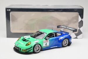 Porsche 911 991.2 GT3 R #4 Falken Motorsports J. Bergmeister / M. Ragginger VLN Westfalenfahrt 2017 Minichamps 1:18 155176904 - image 6 of 6
