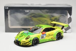 Porsche 911 991.2 GT3 R #911 Manthey Racing R. Dumas / F. Makowiecki 24 Hours of Nurburgring 2017 Minichamps 1:18 155176911 D - image 6 of 6