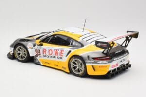 Porsche 911 991.2 GT3 R #99 Rowe Racing D. Olsen / M. Campbell 24 Hours of Spa 2019 Minichamps 1:18 155196099 Diecast - image 5 of 6