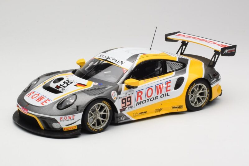 Porsche 911 991.2 GT3 R #99 Rowe Racing D. Olsen / M. Campbell 24 Hours of Spa 2019 Minichamps 1:18 155196099 Diecast