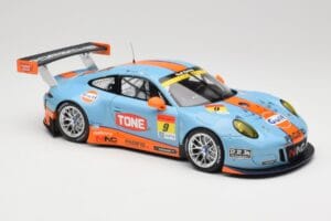 Porsche 911 991.2 GT3 R Pacific Gulf Racing #9 J. Lammers / K. Miura Super GT 300 Series 2017 Minichamps 1:18 155176909 Dieca - image 4 of 6