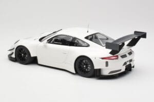 Porsche 911 991.2 GT3 R White with Black Wheels Minichamps 1:18 155186900 Diecast - image 5 of 6