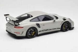 Porsche 911 991.2 GT3 RS Chalk Wording Black Wheels Minichamps 1:18 153068230 Diecast - image 2 of 6