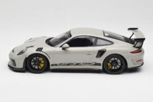 Porsche 911 991.2 GT3 RS Chalk Wording Black Wheels Minichamps 1:18 153068230 Diecast - image 3 of 6