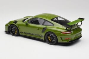 Porsche 911 991.2 GT3 RS Lizard Green With Black Wheels Minichamps 1:18 155068233 Diecast - image 5 of 6