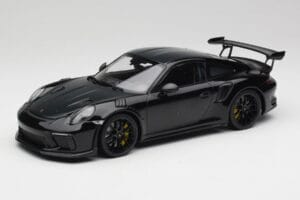 Porsche 911 991.2 GT3 RS Weissach Package Black & Black Wheels Minichamps 1:18 153068228 Diecast