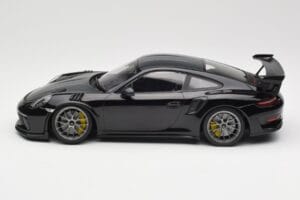 Porsche 911 991.2 GT3 RS Weissach Package Black Silver Magnesium Wheels Minichamps 1:18 153068229 Diecast - image 3 of 6