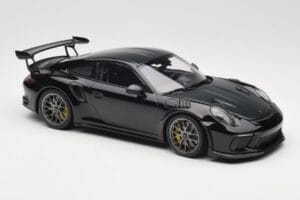 Porsche 911 991.2 GT3 RS Weissach Package Black Silver Magnesium Wheels Minichamps 1:18 153068229 Diecast - image 4 of 6