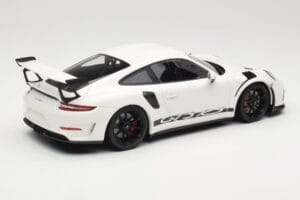 Porsche 911 991.2 GT3 RS White With Black Wheels Minichamps 1:18 155068224 Diecast - image 2 of 6