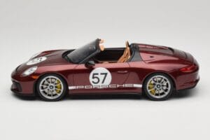 Porsche 911 991.2 Speedster Heritage Edition Cherry Metallic GT Spirit 1:18 GT929 Resin - image 3 of 6