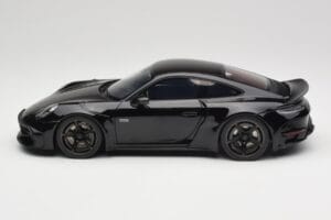 Porsche 911 992 Brabus 900 Rocket-R Obsidian Black GT Spirit 1:18 GT502 Resin - image 3 of 6