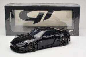 Porsche 911 992 Brabus 900 Rocket-R Obsidian Black GT Spirit 1:18 GT502 Resin - image 6 of 6