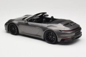 Porsche 911 992 Carrera 4 GTS Cabriolet Grey Metallic Minichamps 1:18 155063031 Diecast - image 5 of 6