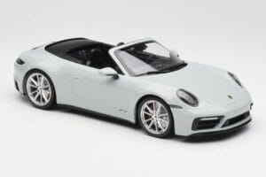 Porsche 911 992 Carrera 4 GTS Cabriolet Grey Minichamps 1:18 155063034 Diecast - image 2 of 6