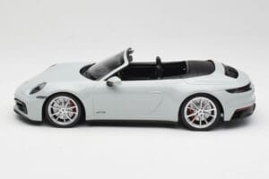 Porsche 911 992 Carrera 4 GTS Cabriolet Grey Minichamps 1:18 155063034 Diecast - image 5 of 6