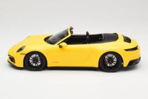 Porsche 911 992 Carrera 4 GTS Cabriolet Yellow Minichamps 1:18 155063030 Diecast - image 3 of 6