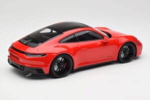 Porsche 911 992 Carrera 4 GTS Red Minichamps 1:18 155063100 Diecast - image 2 of 6
