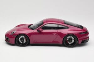 Porsche 911 992 Carrera 4 GTS Rubystar Minichamps 1:18 155063102 Diecast - image 3 of 6
