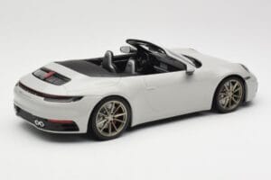 Porsche 911 992 Carrera 4S Cabriolet Grey Minichamps 1:18 155067335 Diecast - image 2 of 6
