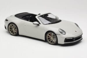 Porsche 911 992 Carrera 4S Cabriolet Grey Minichamps 1:18 155067335 Diecast - image 4 of 6