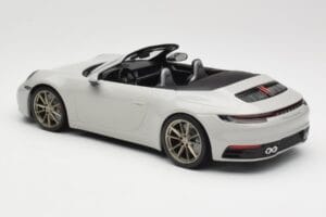 Porsche 911 992 Carrera 4S Cabriolet Grey Minichamps 1:18 155067335 Diecast - image 5 of 6
