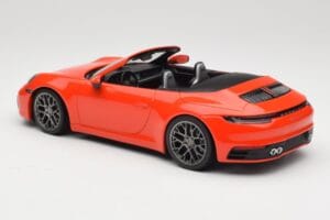 Porsche 911 992 Carrera 4S Cabriolet Orange Minichamps 1:18 155067334 Diecast - image 5 of 6