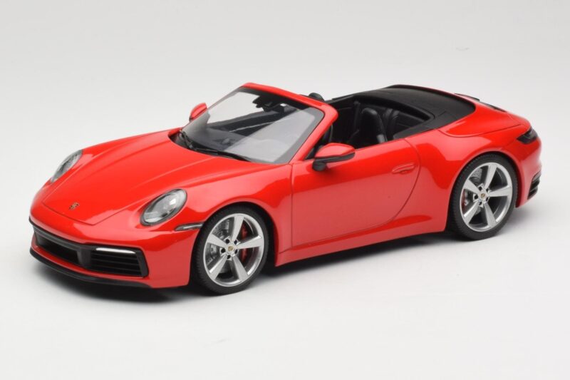 Porsche 911 992 Carrera 4S Cabriolet Red Minichamps 1:18 Porsche 911 992 Carrera 4S Cabriolet Red Minichamps 1:18 155067331 Diecast