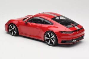 Porsche 911 992 Carrera 4S Carmine Red Minichamps 1:18 155067326 Diecast - image 5 of 6