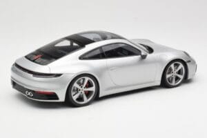 Porsche 911 992 Carrera 4S Silver Minichamps 1:18 155067322 Diecast - image 2 of 6