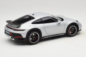 Porsche 911 992 Dakar Ice Grey Metallic Norev 1:18 187242 Diecast - image 3 of 8