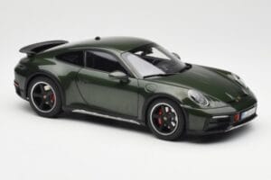 Porsche 911 992 Dakar Oak Green Metallic Norev 1:18 187241 Diecast - image 7 of 9