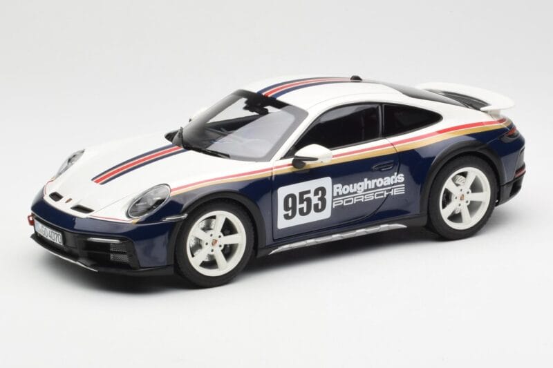 Porsche 911 992 Dakar Rough Roads Norev 1:18 187240 Diecast