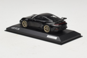 Porsche 911 992 GT3 Black With Gold Wheels Minichamps 1:43 WAP0201520M007 Diecast - image 3 of 4