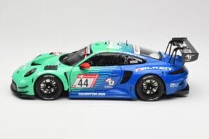 Porsche 911 992 GT3 R Falken #44 D. Eriksson / T. Heinemann 24 Hours of Nurburgring 2023 Minichamps 1:18 113236344 Diecast - image 4 of 8