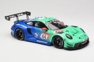 Porsche 911 992 GT3 R Falken #44 D. Eriksson / T. Heinemann 24 Hours of Nurburgring 2023 Minichamps 1:18 113236344 Diecast - image 6 of 8
