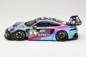 Porsche 911 992 GT3 R Team WRT #9 T. Heinemann DTM 2023 Minichamps 1:18 113236309 Diecast - image 4 of 8