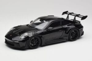 Porsche 911 992 GT3 RS Black & Black Wheels Concept Minichamps 1:18 911992003 Diecast
