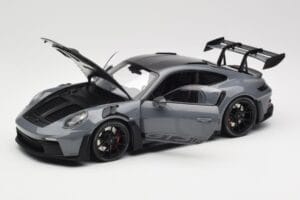 Porsche 911 992 GT3 RS Crayon Weissach Package & Black Wheels Minichamps 1:18 110062024 Diecast - image 2 of 8