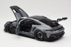 Porsche 911 992 GT3 RS Crayon Weissach Package & Black Wheels Minichamps 1:18 110062024 Diecast - image 5 of 8