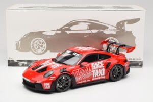 Porsche 911 992 GT3 RS Getspeed Race Taxi Guards Red Minichamps 1:18 110062040 Diecast - image 8 of 8