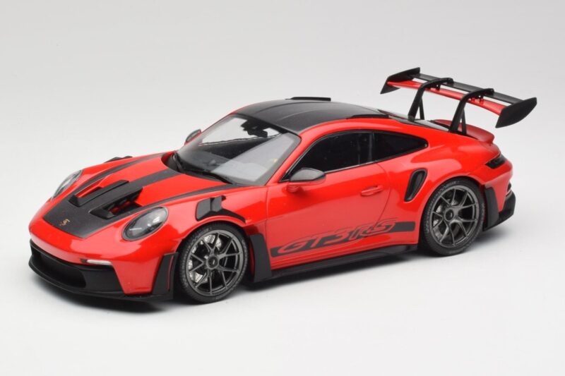Porsche 911 992 GT3 RS Guards Red & Silver Wheels Weissach Package Minichamps 1:18 Porsche 911 992 GT3 RS Guards Red & Silver Wheels Weissach Package Minichamps 1:18 153062246 Diecast