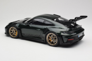 Porsche 911 992 GT3 RS Jet Green Metallic Black Norev 1:12 127532 Diecast - image 5 of 6